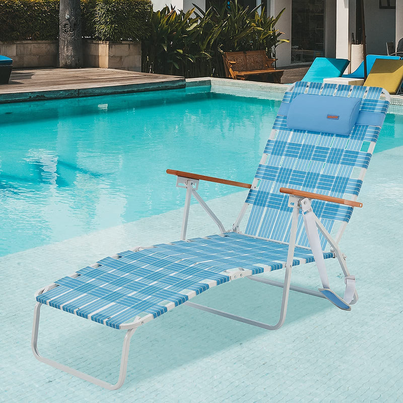Load image into Gallery viewer, WEJOY Hamilton Sling Chair Chaise Lounge
