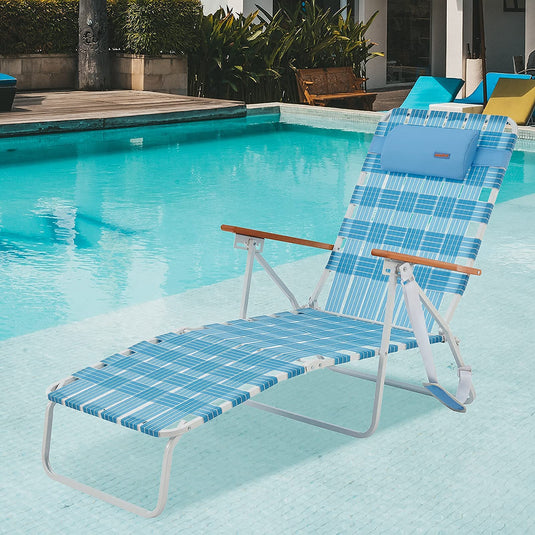 WEJOY Hamilton Sling Chair Chaise Lounge