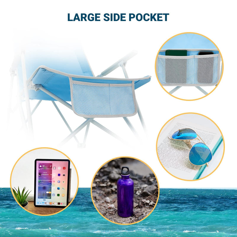 Load image into Gallery viewer, WEJOY Daydream Beach Chair - Relaxation and Comfort by the Shore
