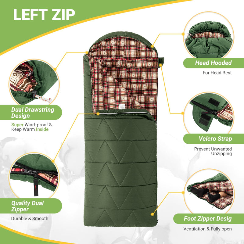 Load image into Gallery viewer, KingCamp SUPERIOR 300 Sleeping Bags
