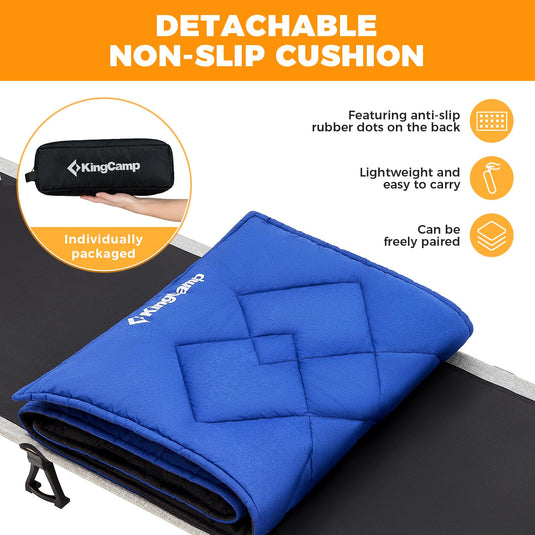 KingCamp Ultralight Camping Cot & Padding Set – BRoadout