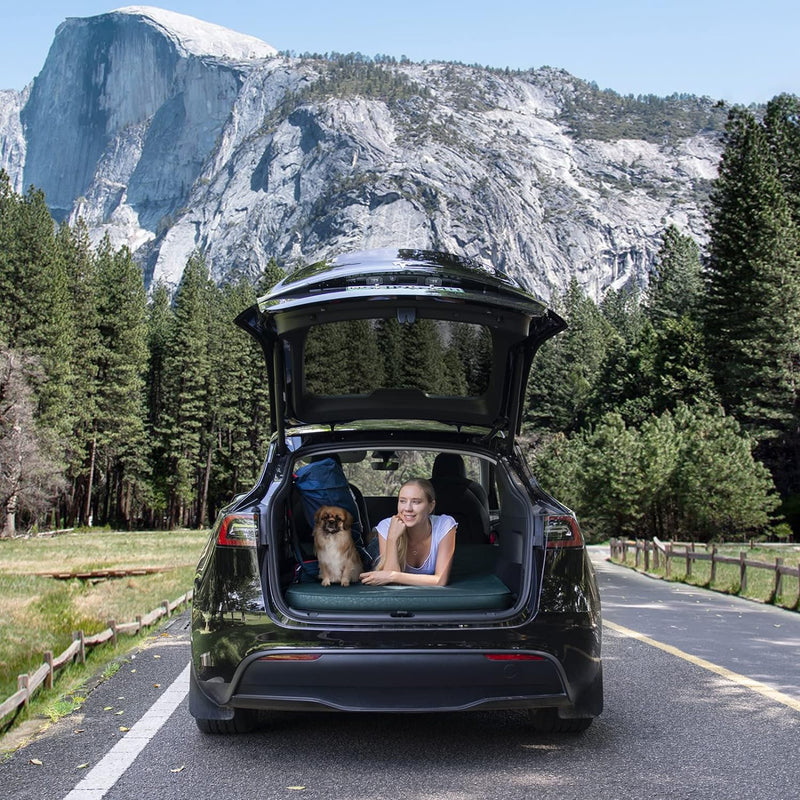 Load image into Gallery viewer, Car Camping Mattress for Tesla Model Y, Model 3, Pickups, Vans, Trucks, SUVs
