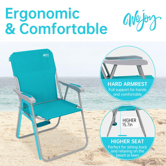 WEJOY Tall Beach Chair Tall Beach Chair