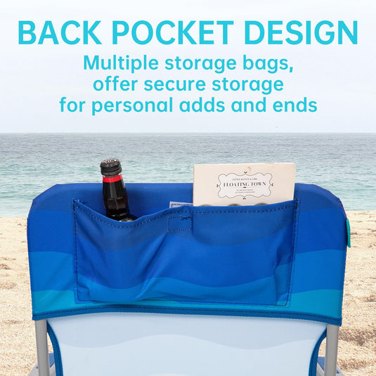 WEJOY Tall Beach Chair