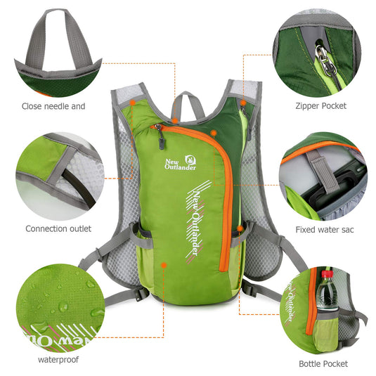 Hydration Pack with Free 2-L Water Bladder
