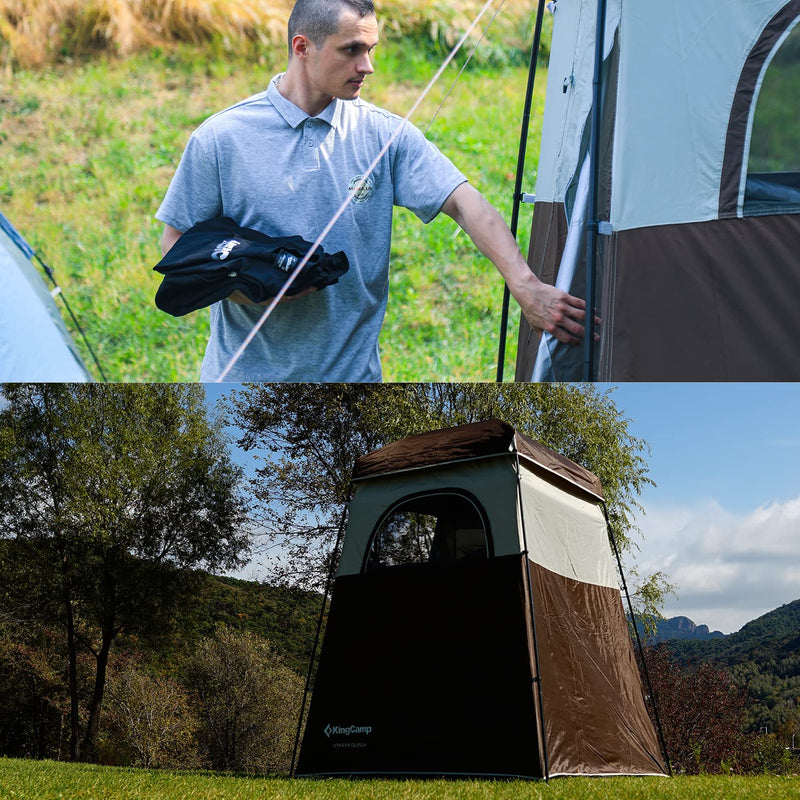 Load image into Gallery viewer, KingCamp MARASUSA Shower Tent Privacy Shelter
