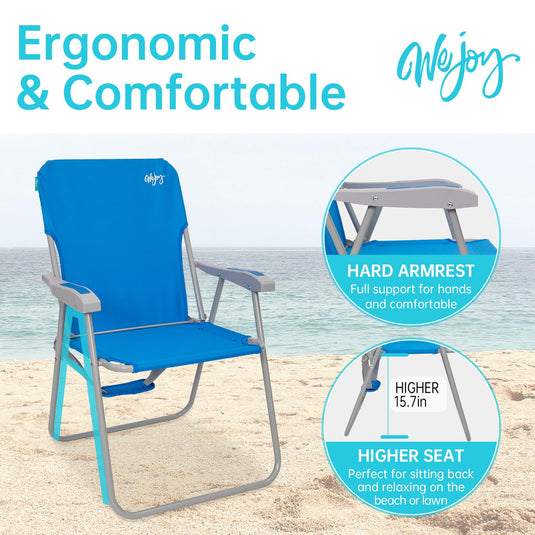 WEJOY Tall Beach Chair Tall Beach Chair