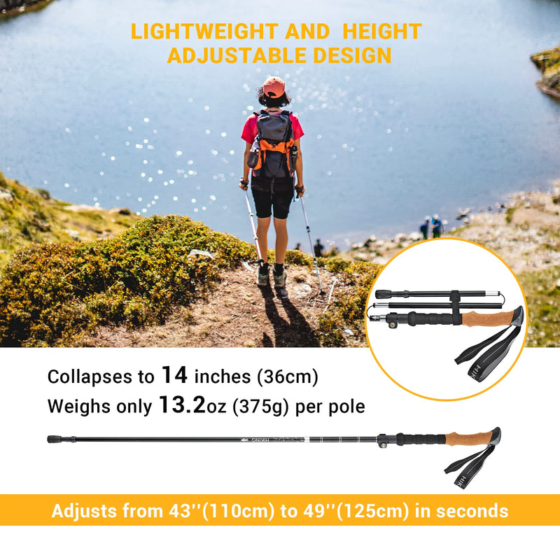 Load image into Gallery viewer, YETO Trekking Poles Hiking Poles
