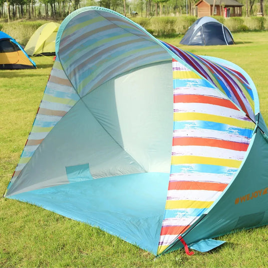 WEJOY Regenbogen-Strandzelt – BRoadout