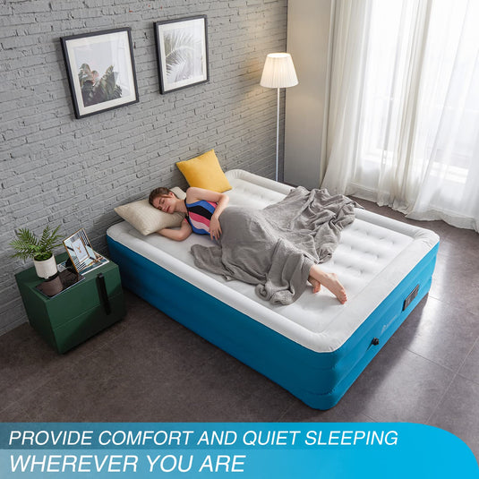 Automatic Inflate & Deflate Camping Air Mattress with Built-in Pump ...