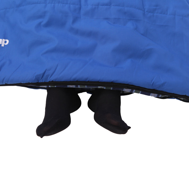 Load image into Gallery viewer, KingCamp COMFORT 280 Hooded Rectangular Sleeping Bag
