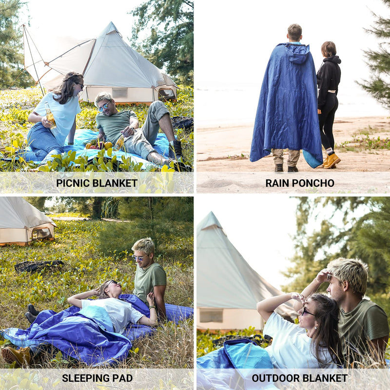 Load image into Gallery viewer, KingCamp ANNA Picnic Rug 3-in-1 Outdoor Blanket
