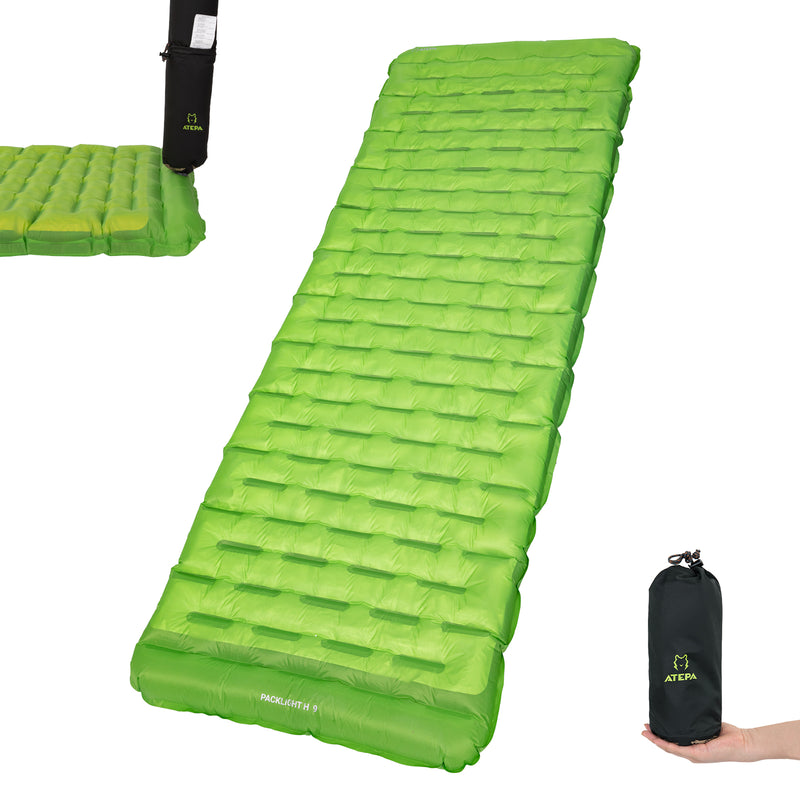Load image into Gallery viewer, ATEPA Ultralight Insulated Sleeping Pad R Value 6
