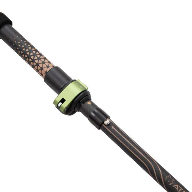Load image into Gallery viewer, ATEPA Carbon Fiber Trekking Poles – Ultra-Lightweight, Foldable Hiking &amp; Walking Sticks (Pair)
