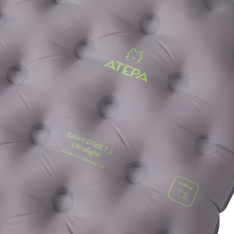 Load image into Gallery viewer, ATEPA GridX 7.2 Ultralight Insulated Sleeping Pad – R‑Value 7.2, 4‑Season Winter &amp; Backpacking Mat
