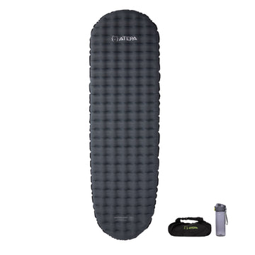ATEPA Ultralight Mummy Sleeping Pad – R-Value 4.4, 3.15" Thick Inflatable Mat for Backpacking