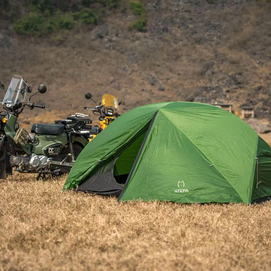 ATEPA Ultralight 1-Person Backpacking Tent for Hiking, Bikep 65acking & Motorcycle Camping