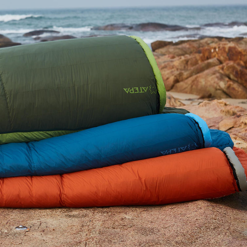 Load image into Gallery viewer, ATEPA 3-in-1 Backpacking Sleeping Bag Down Sleeping Bag
