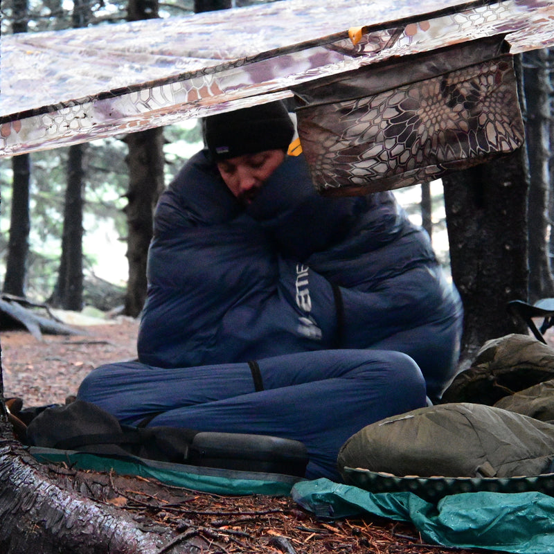 Load image into Gallery viewer, ATEPA 4-Season Ultralight Sleep System Bundle: 600 Fill Down Sleeping Bag + R-Value 6.6 Insulated Sleeping Pad
