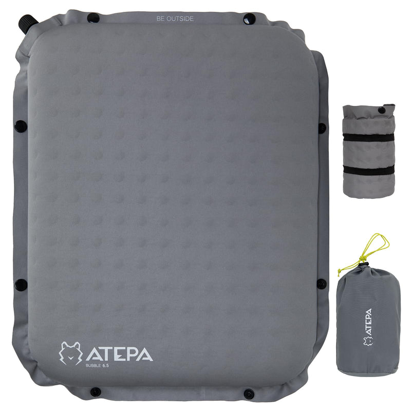 Load image into Gallery viewer, ATEPA BUBBLE 6.5 Self-Inflating Memory Foam Seat Cushion
