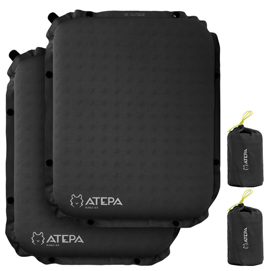 ATEPA BUBBLE 6.5 Self-Inflating Memory Foam Seat Cushion