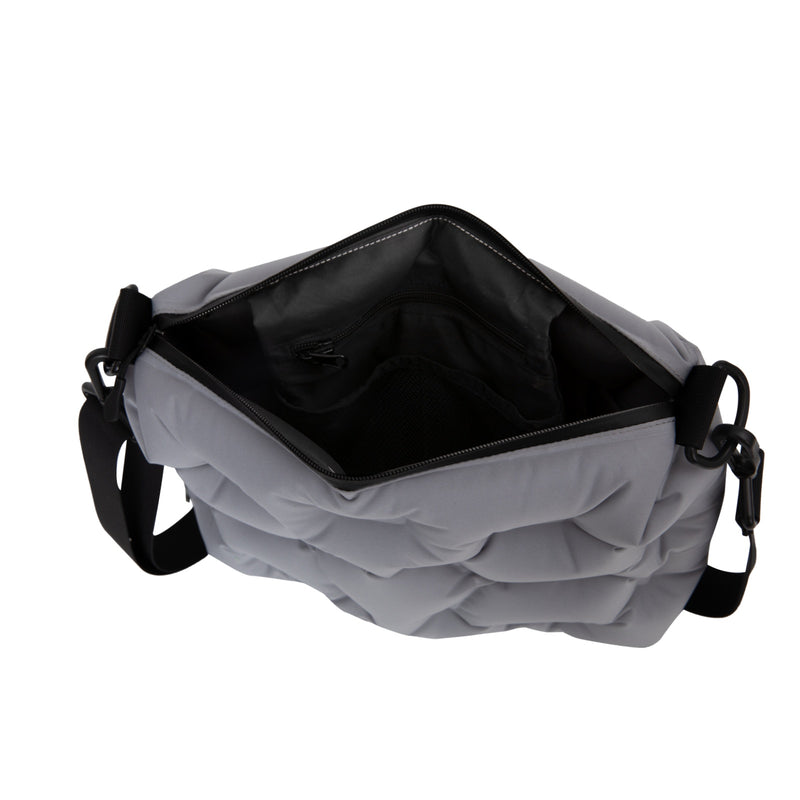 Load image into Gallery viewer, ATEPA Cloud AirBag – Ultra-Light Inflatable Shoulder Bag, Pillow, Lumbar Support &amp; Cushion Grey
