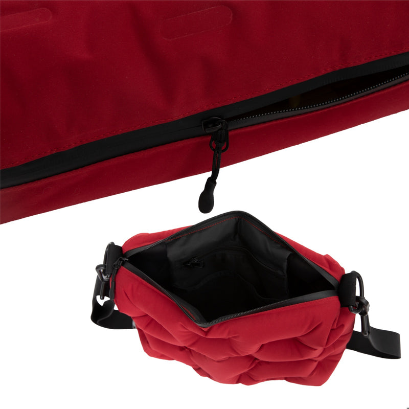 Load image into Gallery viewer, ATEPA Cloud AirBag – Ultra-Light Inflatable Shoulder Bag, Pillow, Lumbar Support &amp; Cushion Red
