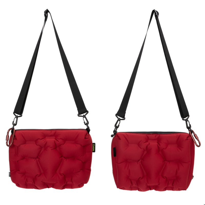 Load image into Gallery viewer, ATEPA Cloud AirBag – Ultra-Light Inflatable Shoulder Bag, Pillow, Lumbar Support &amp; Cushion Red
