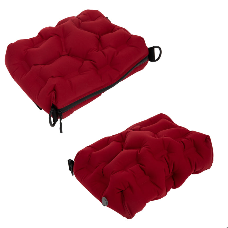 Load image into Gallery viewer, ATEPA Cloud AirBag – Ultra-Light Inflatable Shoulder Bag, Pillow, Lumbar Support &amp; Cushion Red
