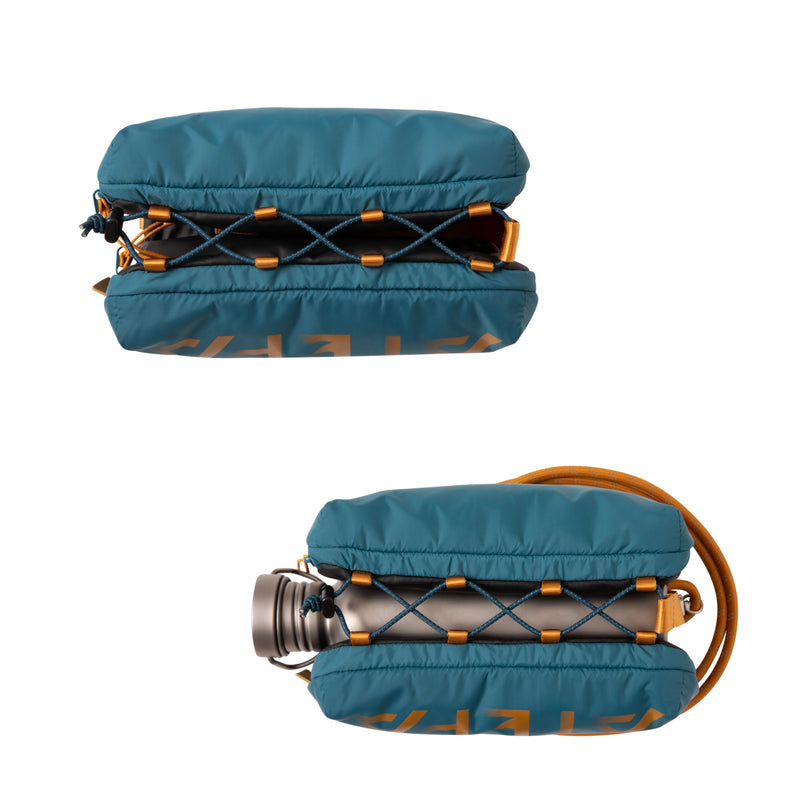 Load image into Gallery viewer, ATEPA Mini Trail Sling Bag, Unisex Lightweight Crossbody Pouch with Rope Strap, Dual Compartments &amp; Bungee Storage
