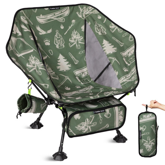ATEPA UFO P30 Ultralight Camping Chair for Camping Backpacking Hiking  Beach and Lawn
