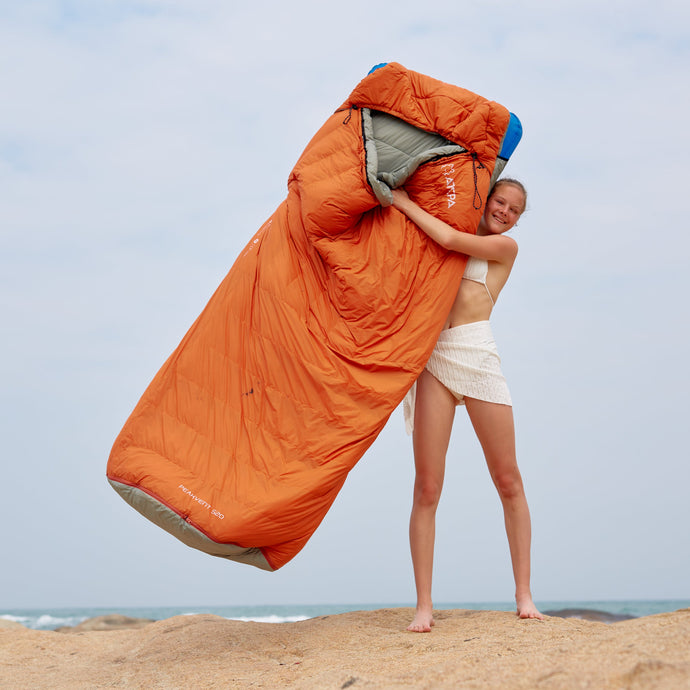 ATEPA Ultimate Backpacking Sleep System Bundle – 3-in-1 Down Sleeping Bag & All-Season Insulated Sleeping Pad