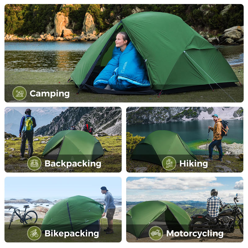 Load image into Gallery viewer, ATEPA Ultralight 2-Person Backpacking Tent
