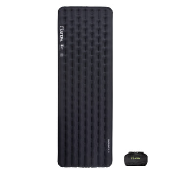 ATEPA Ultralight Insulated Sleeping Pad R Value 6.6 Black
