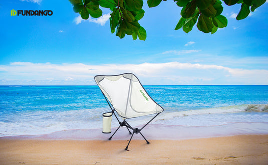 FUNDANGO Ultralight Portable Low-Back Camping Chairs