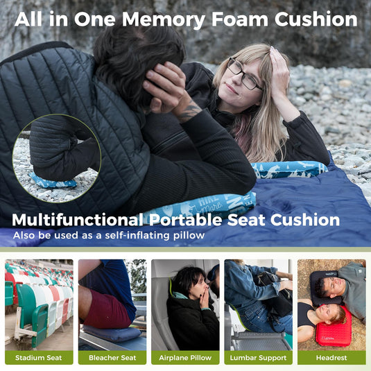 ATEPA BUBBLE 5.0 Trail Seat Inflatable Seat Cushion Multifunctional Portable Seat Cushion