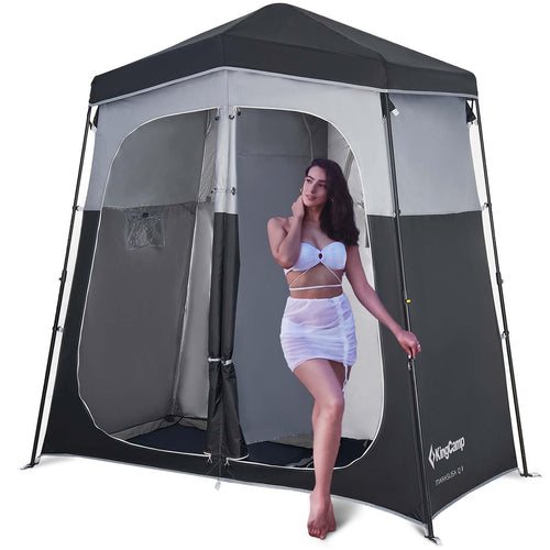 KingCamp Outdoor Shower Tents for Camping Portable Instant Pop Up Privacy Tent