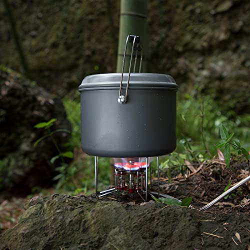 Load image into Gallery viewer, Cook&#39;n&#39;Escape Titanium Soloist Pot &amp; BULIN Burner Stove Bundle
