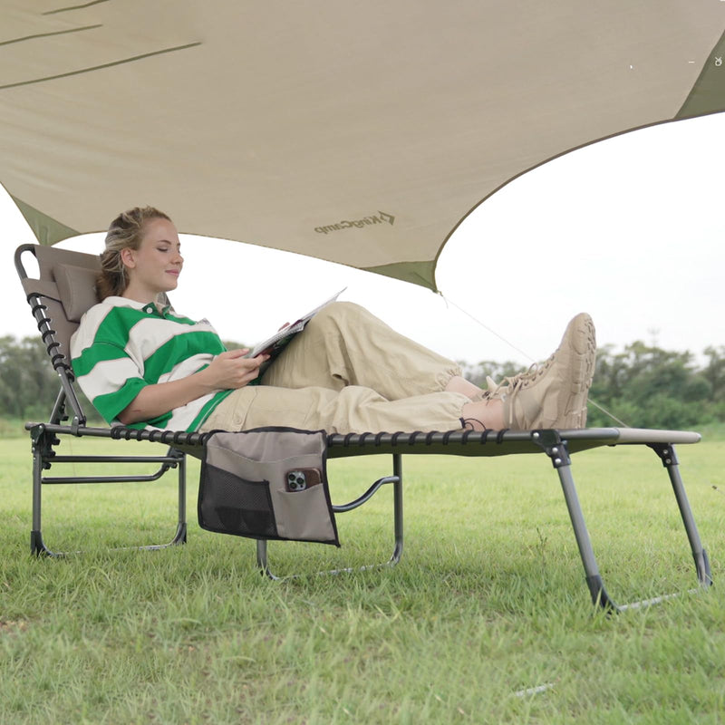Load image into Gallery viewer, KingCamp BERLIN Classic Adjustable Cot Lounge Chair
