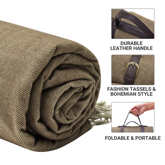 KingCamp Multi-Purpose Waterproof Beach & Camping Blanket