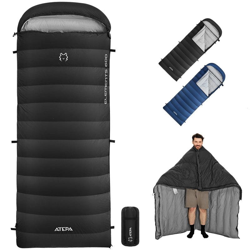 Load image into Gallery viewer, ATEPA ELEMENTS 600 Down Sleeping Bag
