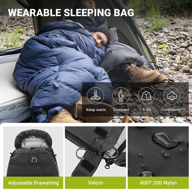 Load image into Gallery viewer, ATEPA ELEMENTS 600 Down Sleeping Bag
