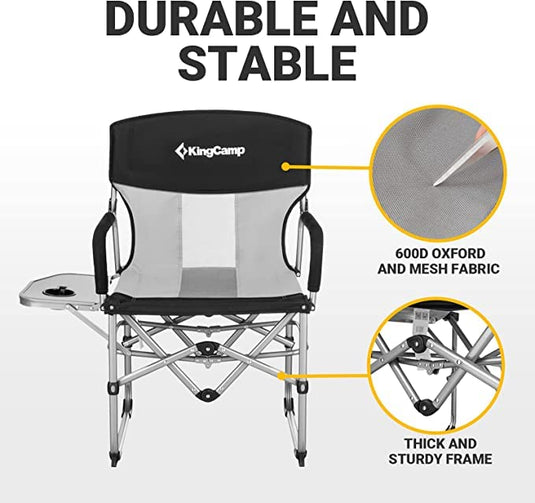 KingCamp Folding Director Chair