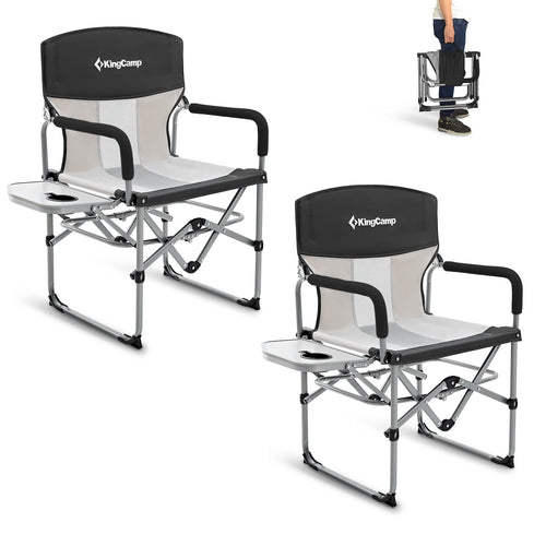 KingCamp Compact Director Chair Set of 2