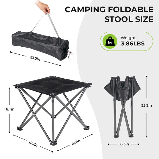 FUNDANGO Padded Camping Stool