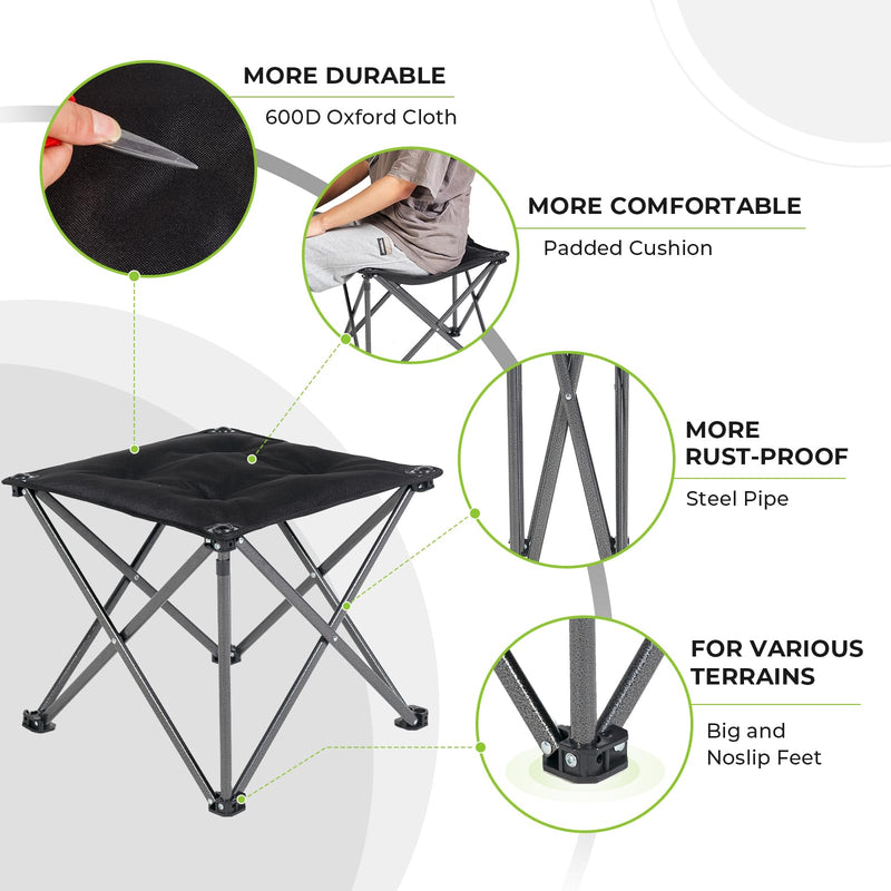 Load image into Gallery viewer, FUNDANGO Padded Camping Stool
