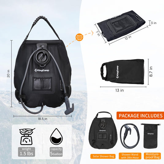 KingCamp Shower Bag