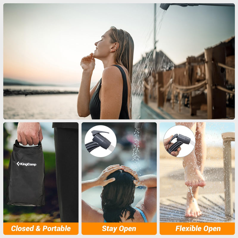 Load image into Gallery viewer, KingCamp Solar Shower Bag for Camping
