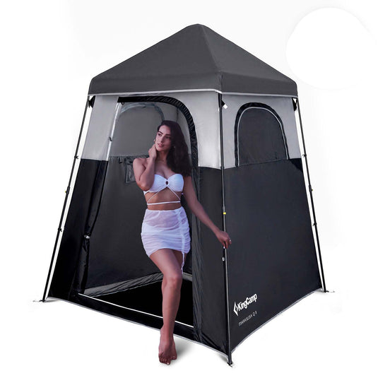 KingCamp Outdoor Shower Tents for Camping Portable Instant Pop Up Privacy Tent