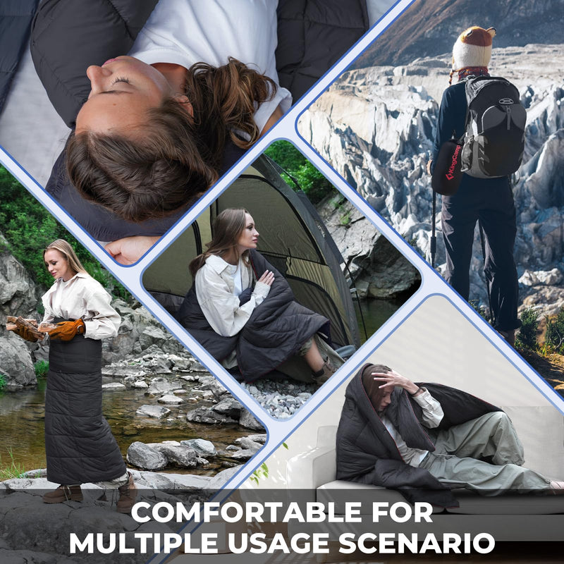 Load image into Gallery viewer, KingCamp Lightweight Camping Blanket Packable Blanket
